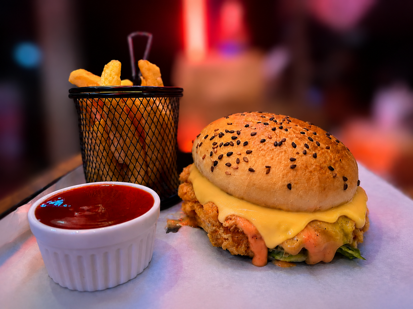Zingerella burger